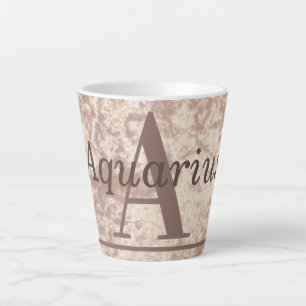 Special stylish Aquarius star sign mug cup gift 