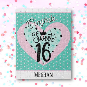 Special Sweet 16 Birthday  Jigsaw Puzzle