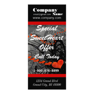 Special SweetHeart Sale Boutique Rack Card