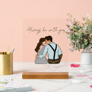 Special time, special gift acrylic sign