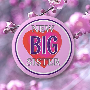 Special times! Big Sister Button