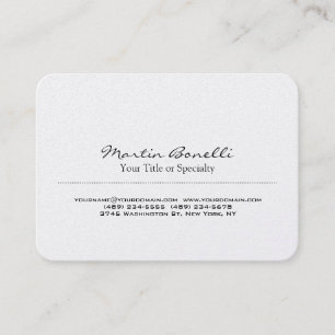 Special Unique Modern Professional Business Card