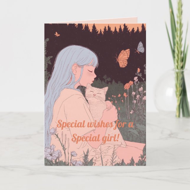 SPECIAL WISHES BIRTHDAY CARD (Front)