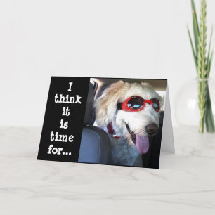 SPECIAL WISHES FROM THIS DOG FOR U ARE *70* CARD