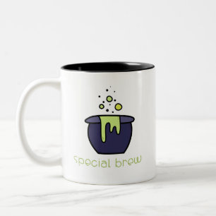 Special Witch's Halloween Brew Two-Tone Coffee Mug