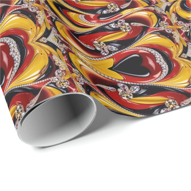 Special wrapping paper with Belgian Colours (Roll Corner)