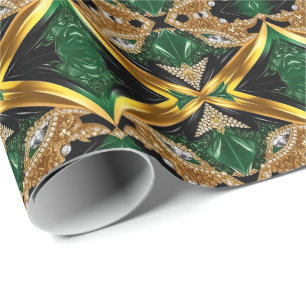 Special wrapping paper with Jamaican Colours