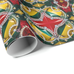 Special wrapping paper with Los Angeles Colours