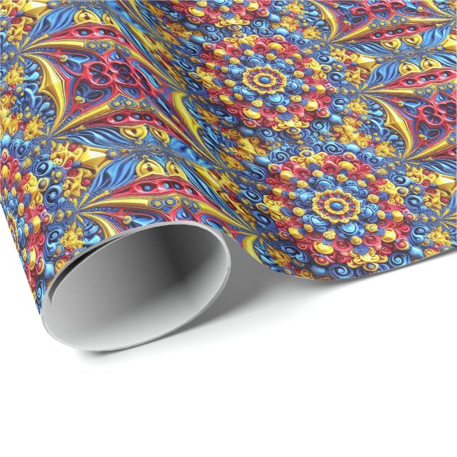 Special wrapping paper with Romanian Colours (Roll Corner)