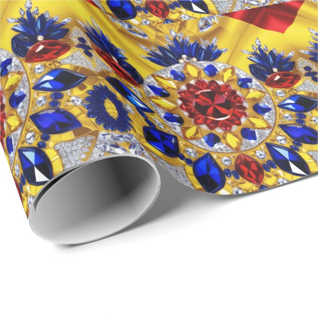 Special wrapping paper with Romanian Colours (Roll Corner)