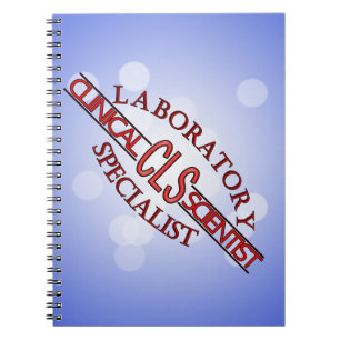 SPECIALIST CLS LOGO CLINICAL LABORATORY SCIENTIST NOTEBOOK