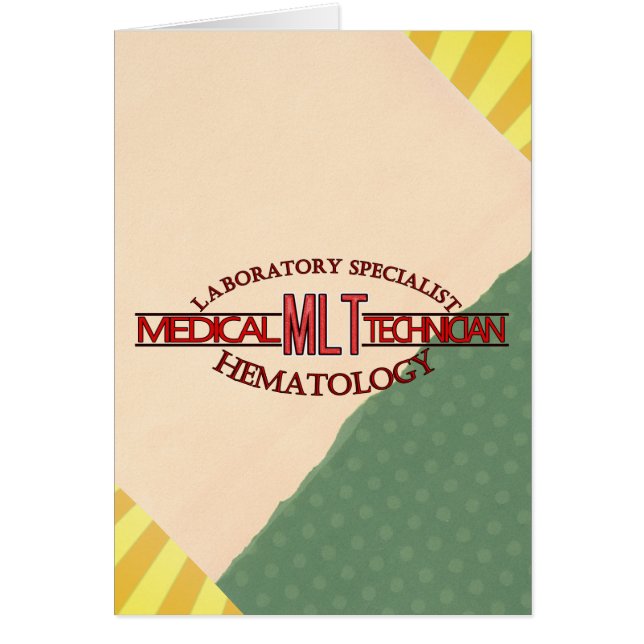 SPECIALIST LAB MLT HEMATOLOGY MEDICAL LABORATORY (Front)