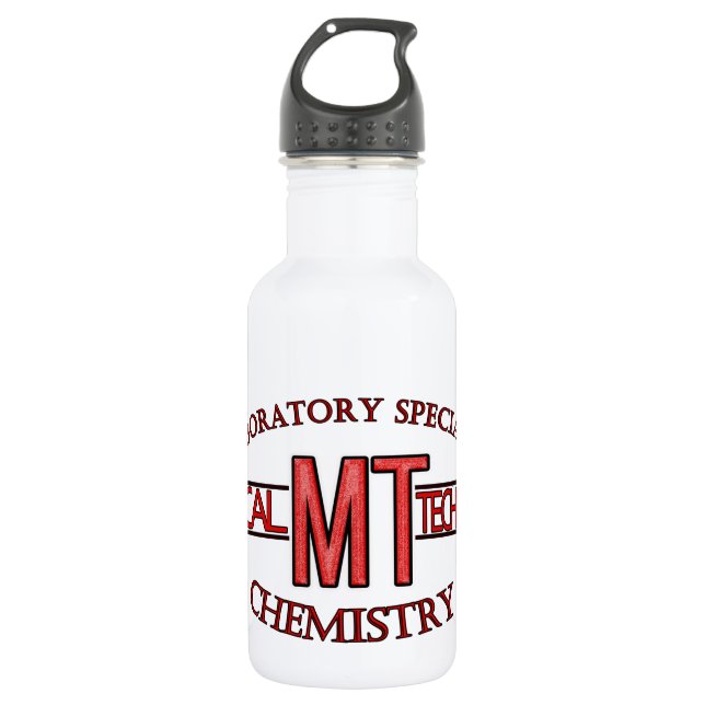 SPECIALIST LAB MT CHEMISTRY MEDICAL LABORATORY 532 ML WATER BOTTLE (Front)