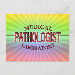 SPECIALIST PATHOLOGIST MEDICAL LABORATORY POSTCARD