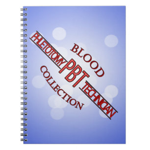 SPECIALIST PBT PHLEBOTOMY TECH BLOOD COLLECTION NOTEBOOK