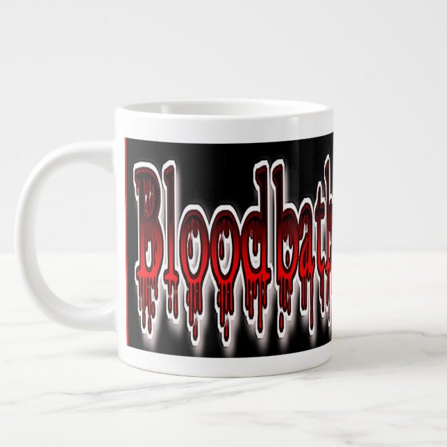 Speciality Blood Bath Jumbo Mug (Left)