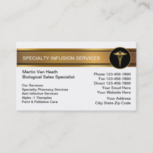 Speciality Infusion Therapy Business Cards