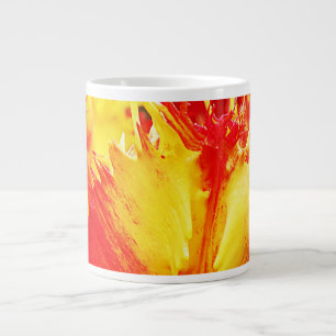 Speciality Mug Curly Tulip Red And Yellow