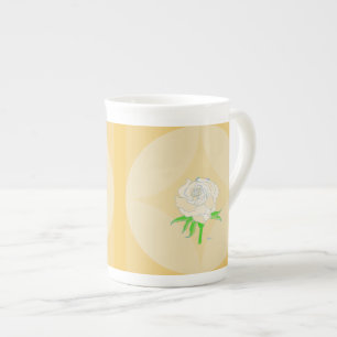 Speciality Mug - Rose on Geometric Background