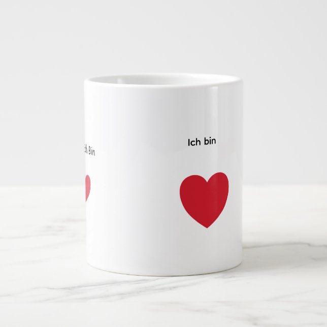 Speciality Mug w/quote in German. (Front)