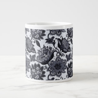 Speciality Mug with a black floral design