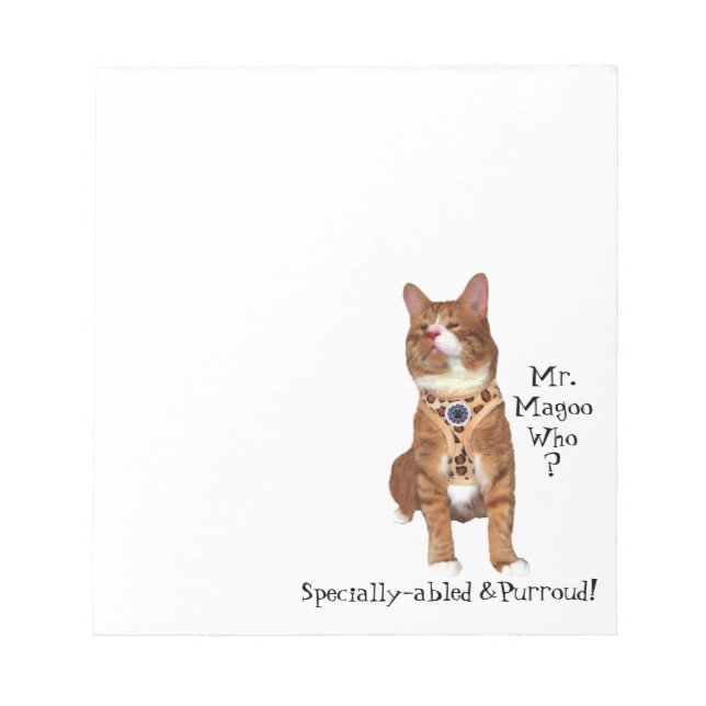 Specially-abled & Purroud Pad (Front)