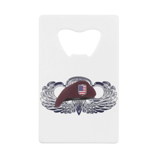 Specially Designed Beret on Basic Airborne Wings (Front)