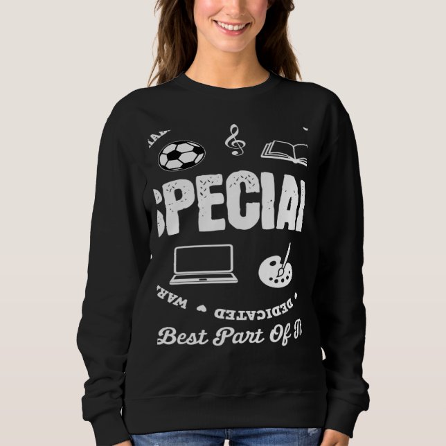 Specials Crew Teacher TRIBE Team Back To Primary S Sweatshirt (Front)