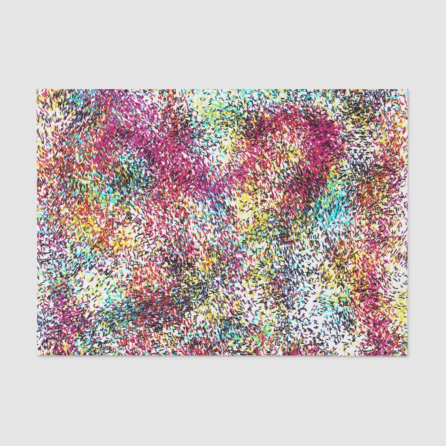 Speckle Of Colours Tissue Paper (Front)
