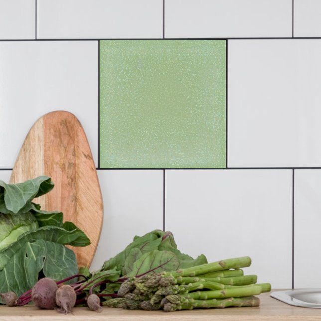Speckled Avocado Ceramic tile (Speckled Avocado Field tile)