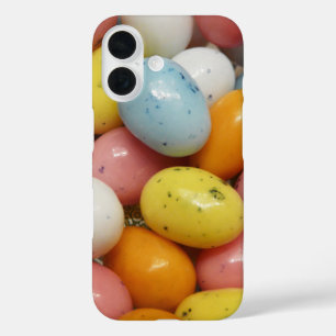 Speckled Coloured Jelly Bean Easter Eggs iPhone 16 Case