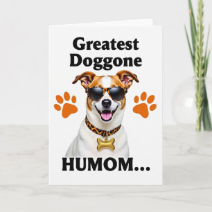 Speckled Dog Greatest Humom Card