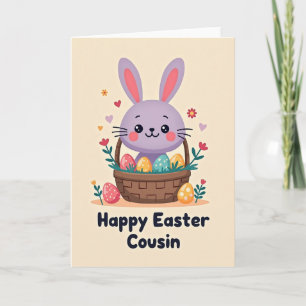 Speckled Egg Basket Animal Card