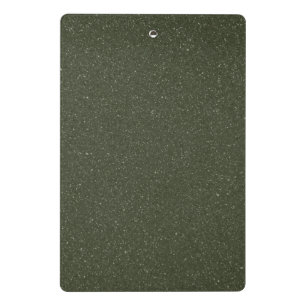 Speckled Moss Green Mini Clipboard – Customisable