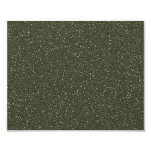 Speckled Moss Green Photo Enlargement – Customise Print (Front)