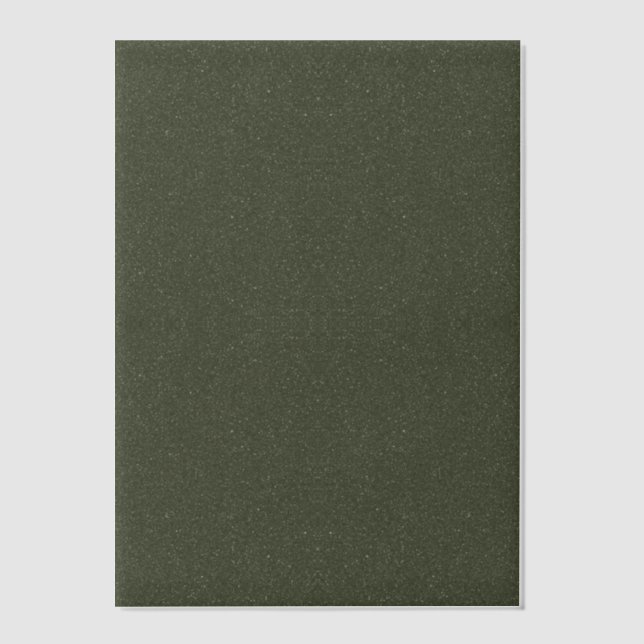 Speckled Moss Green Vellum Overlay – Customisable Vellum Invitations (Front)