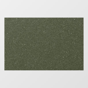 Speckled Moss Green Window Cling – Customisable