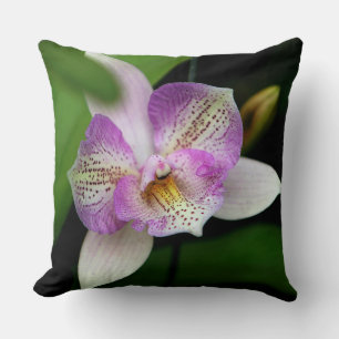 Speckled Pink Orchid Cushion