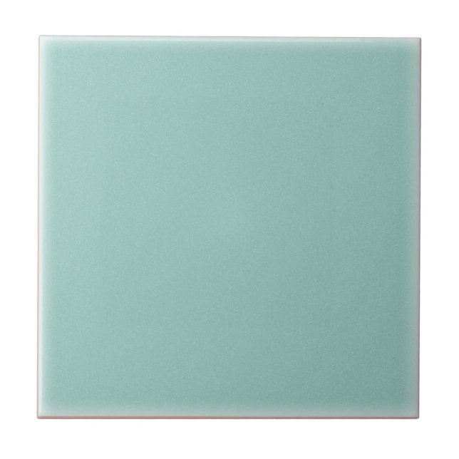 Speckled Robin's Egg Blue (Ceramic Tile) Ceramic Tile (Front)