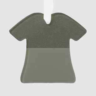Speckled Top Duo-Tone T-Shirt Ornament – Customise
