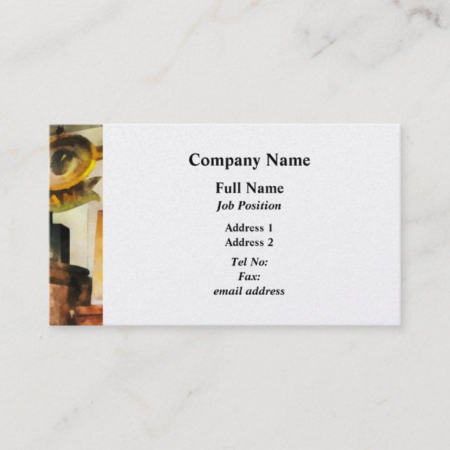 Spectacles Shop Business Card (Front)