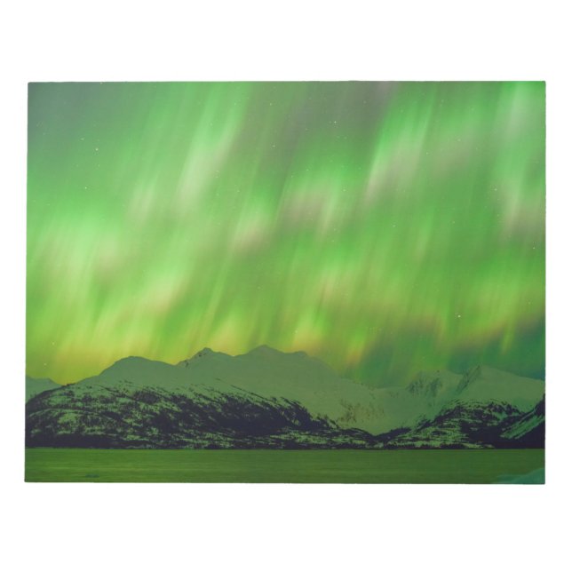 Spectacular Aurora Notepad (Front)