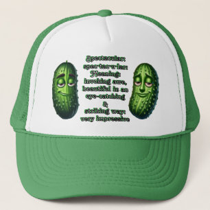 Spectacular: Defintion spec·tac·u·lar Trucker Hat