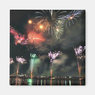Spectacular Fireworks Magnet