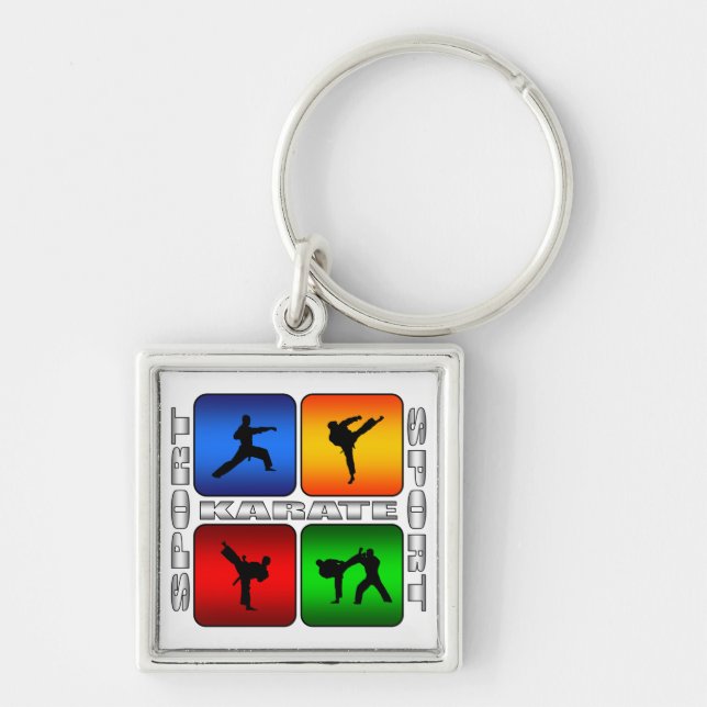 Spectacular Karate Key Ring (Front)