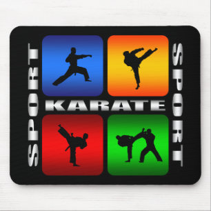 Spectacular Karate Mouse Pad