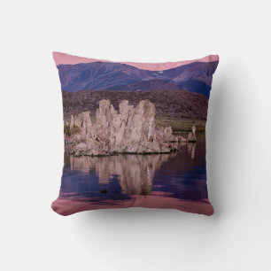 Spectacular Mono Lake In The Shadow Cushion