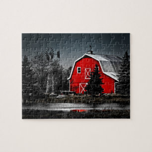 Spectacular Red Barn - Puzzle