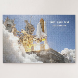 Spectacular, Space Shuttle Discovery takes off, Jigsaw Puzzle