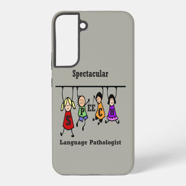 Spectacular Speech Language Pathologist Children Samsung Galaxy S22+ Case (Back)